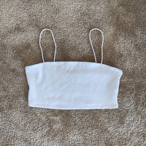 white tube top